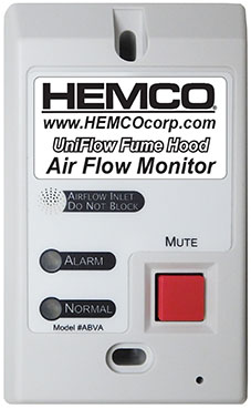 Air Flow Monitor Velocity Alarm